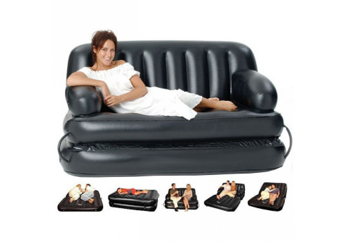 75056 Bestway Надувной диван-трансформер Double 5-In-1 188х152х64 см насос в комплекте