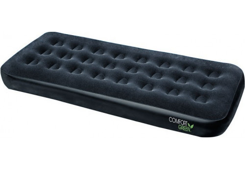 67379 Bestway Надувной матрас Comfort Green Flocked Air Bed(Single) 185х76х22 см