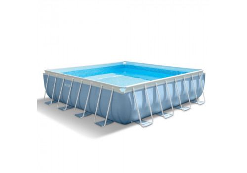 28764 Бассейн каркасный 427х427х107 см Intex Prism Frame