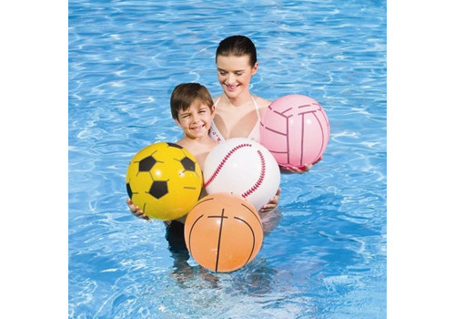 Bestway 31004 Мяч пляжный Sport, d=41 см, от 2 лет, цвета МИКС