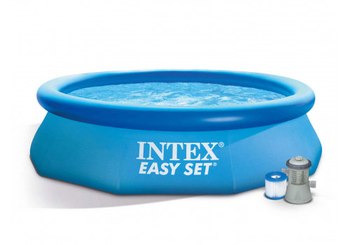 28118 Intex Надувной бассейн 305х61 см +фильтр-насос