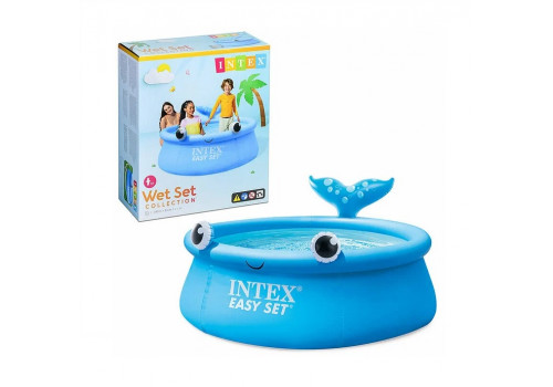 Intex 26102 Надувной бассейн Веселый кит, 183х51см