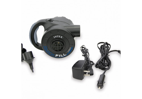 Аккумуляторный насос 12/220V (3 насадки), Intex - 66622