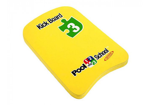 Детская доска для плавания KICKBOARD POOL SCHOOL STEP 3, 45х30 см от 3 лет 59168