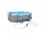 56617 Bestway Овальный каркасный бассейн Power Steel 300 х 200 х 84 см, с ф.-насосом