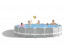 26756 Каркасный бассейн круглый INTEX Prism Frame Pool (круг) 610х132+фильтр-насос картр. 5678 л/ч