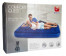 67374 Bestway Надувной матрас Flocked Air Bed With Air Pump(Queen) 203х152х22 см с ручным насосом и 2 подушками
