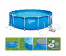 P20-1548-S Бассейн каркасный 457х122 см Summer Escapes (песочный фильтр-насос, лестница, тент, подстилка, скиммер, комплект для чистки)