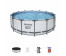 5612X Bestway Круглый каркасный бассейн 427х122см+фильтр-насос, лестница, тент